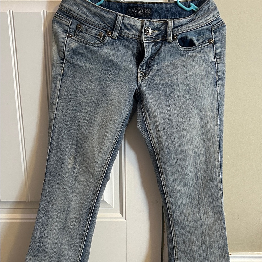 Imperial Star Light Blue Straight Leg Jeans
